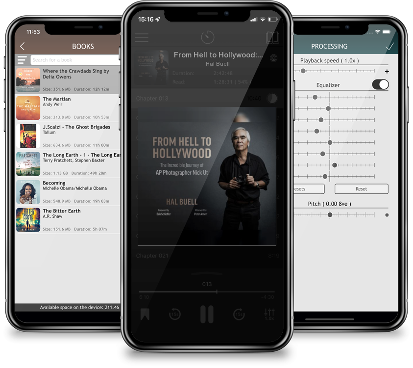 Audiobook From Hell to Hollywood: The Incredible Journey of AP Photographer Nick UT by Hal Buell