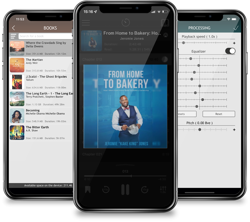 Audiobook From Home to Bakery: How I Went From Home Baker to Bakery Ownership by Jeromie Jones