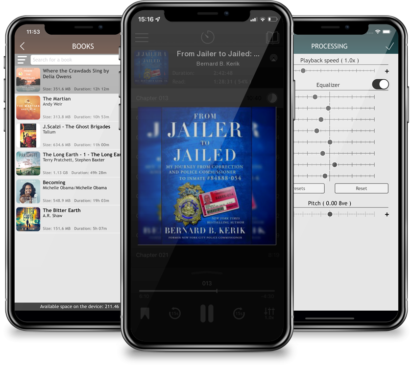 Audiobook From Jailer to Jailed: My Journey from Correction and Police Commissioner to Inmate #84888-054 by Bernard B. Kerik