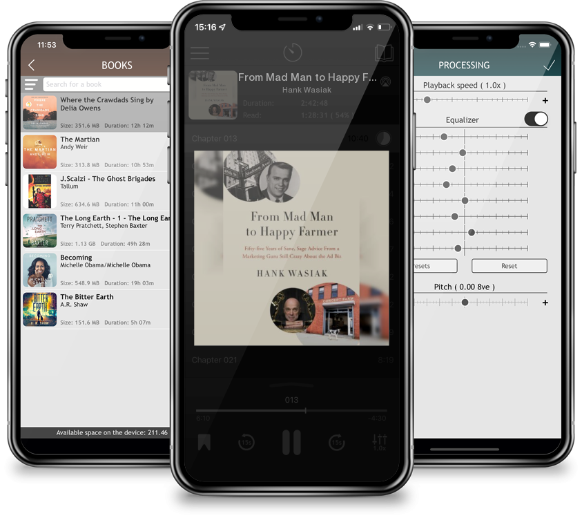 Audiobook From Mad Man to Happy Farmer: Fifty-five Years of Sane, Sage Advice from a Marketing Guru Still Crazy about the Ad Biz by Hank Wasiak