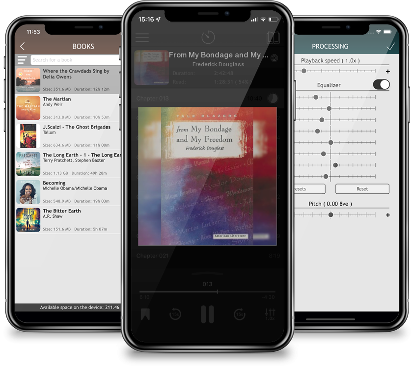 Audiobook From My Bondage and My Freedom (Tale Blazers: American Literature) by Frederick Douglass