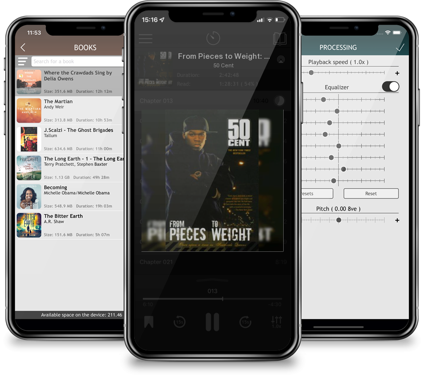 Audiobook From Pieces to Weight: Once Upon a Time in Southside Queens by 50 Cent