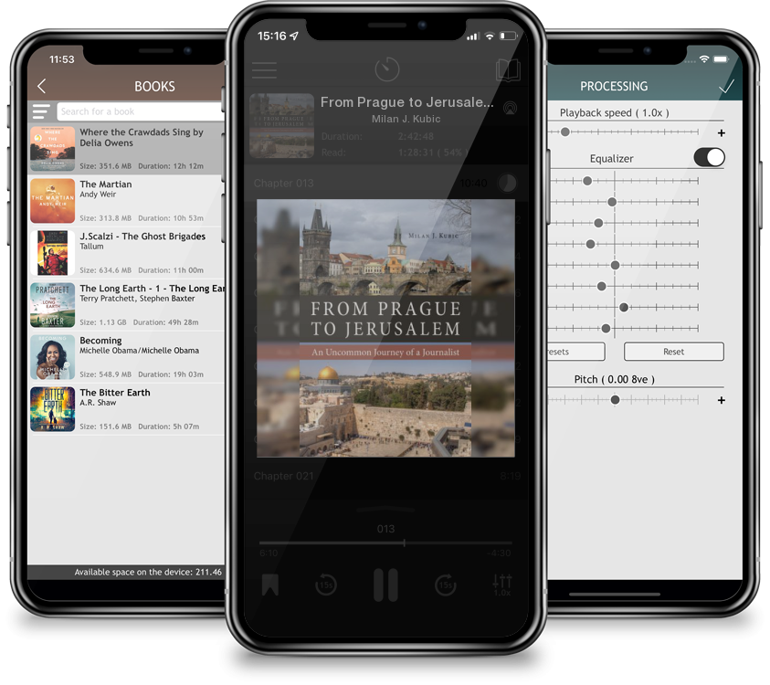 Audiobook From Prague to Jerusalem: An Uncommon Journey of a Journalist by Milan J. Kubic