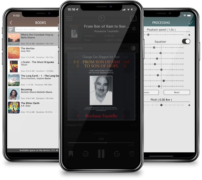 Listen From Son of Sam to Son of Hope: The Amazing Story of David Berkowitz by Roxanne Tauriello in MP3 Audiobook Player for free