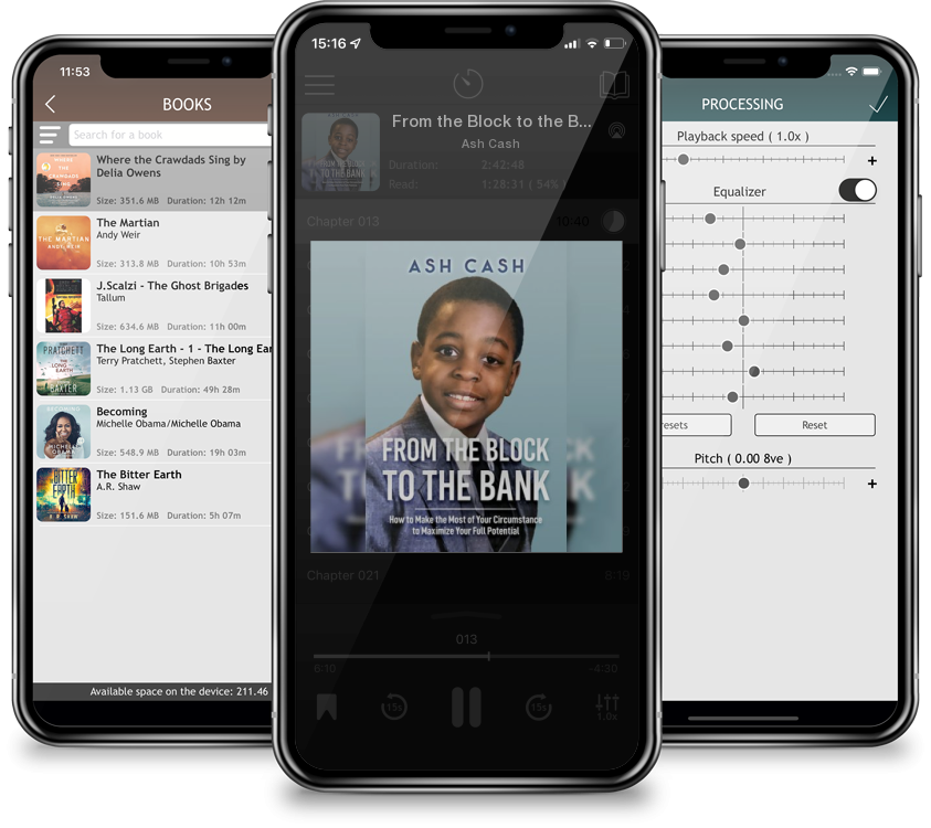 Audiobook From the Block to the Bank by Ash Cash