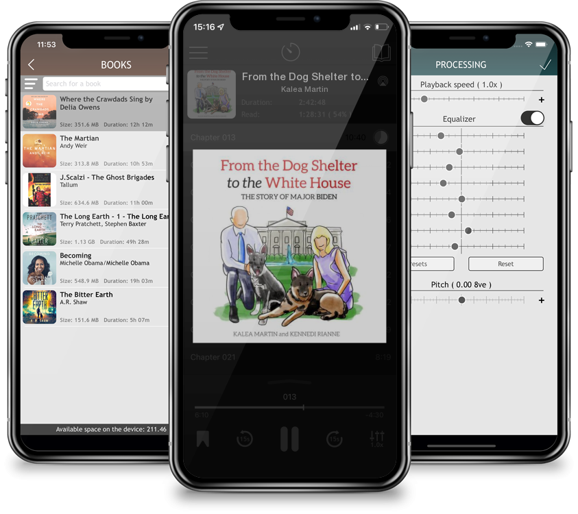 Audiobook From the Dog Shelter to the White House: The Story of Major Biden by Kalea Martin