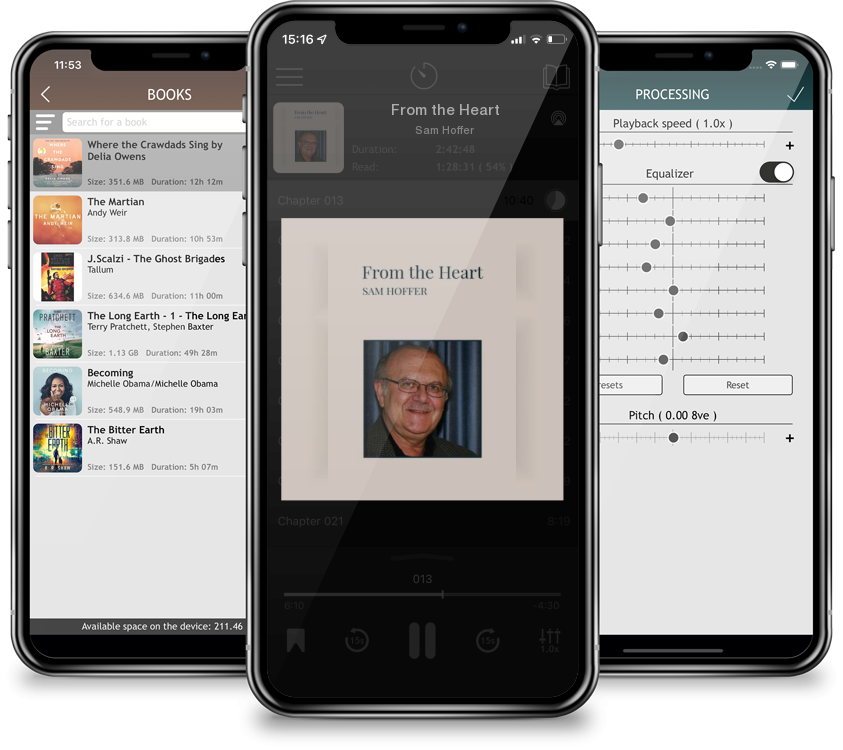 Audiobook From the Heart by Sam Hoffer