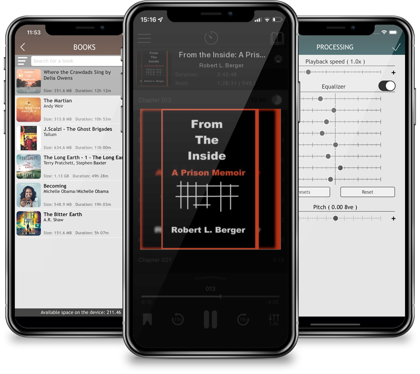 Audiobook From the Inside: A Prison Memoir by Robert L. Berger