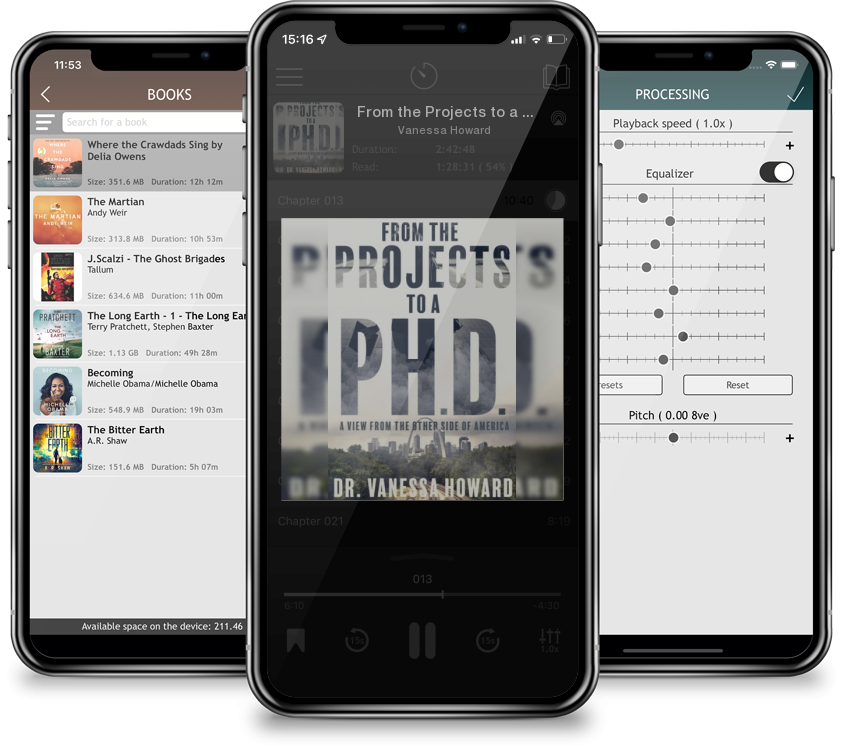 Audiobook From the Projects to a Ph.D.: A View from the Other Side of America by Vanessa Howard
