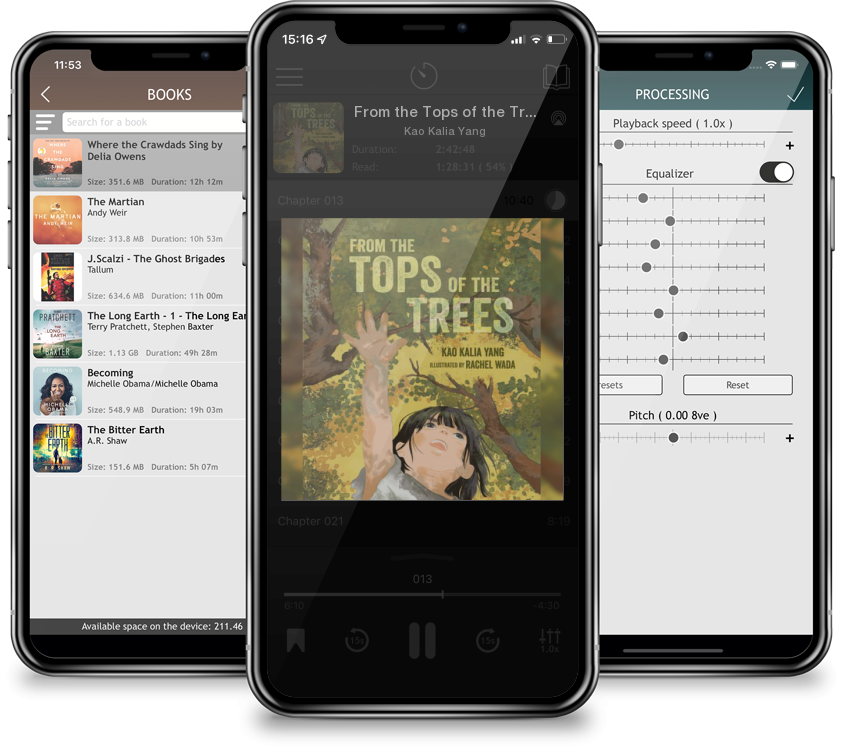 Audiobook From the Tops of the Trees by Kao Kalia Yang