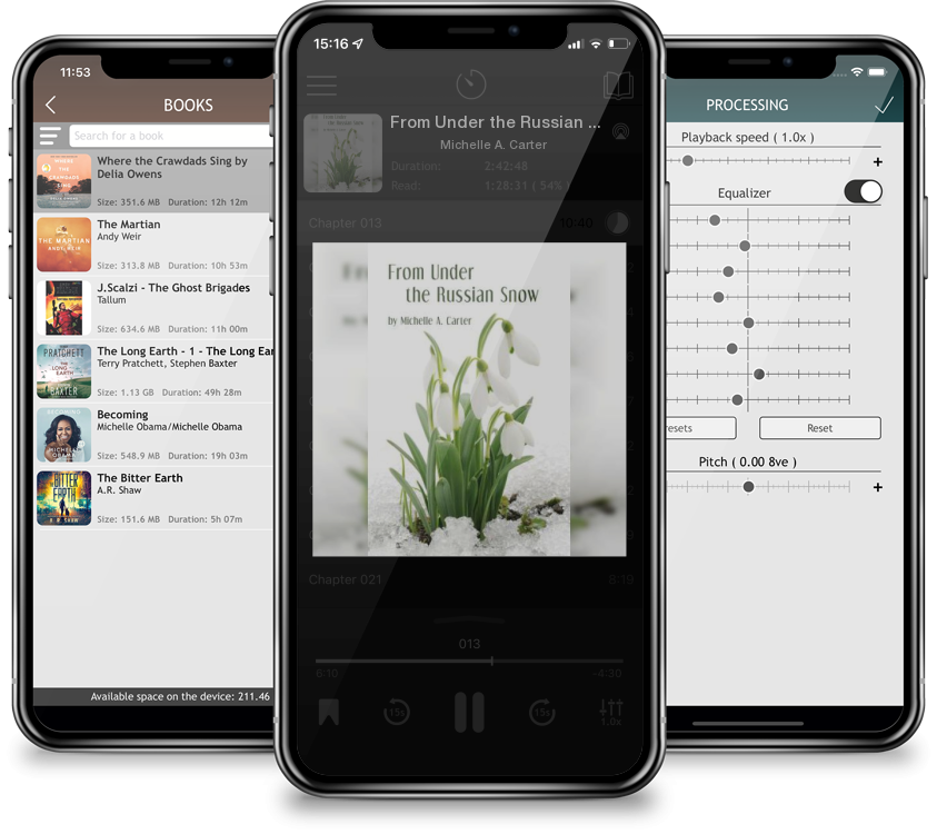 Audiobook From Under the Russian Snow by Michelle A. Carter