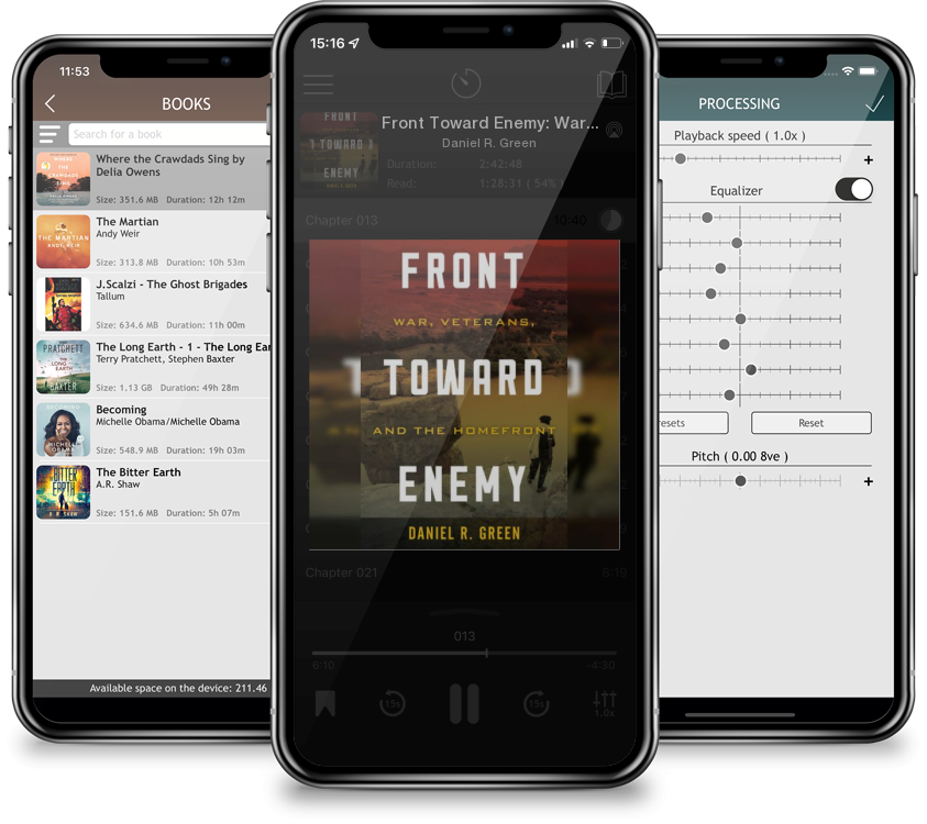 Audiobook Front Toward Enemy: War, Veterans, and the Homefront by Daniel R. Green