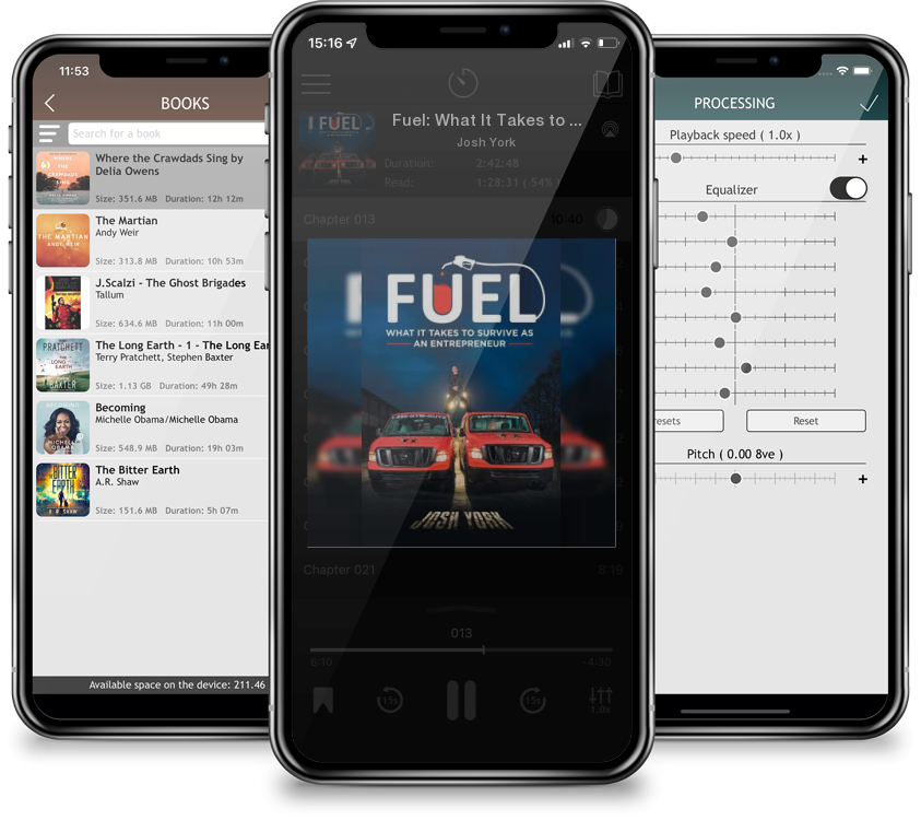 Audiobook Fuel: What It Takes to Survive as an Entrepreneur by Josh York