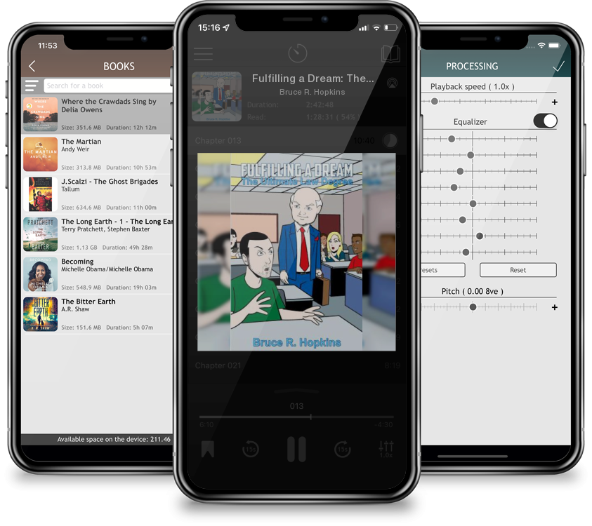 Audiobook Fulfilling a Dream: The Ultimate Law Degree by Bruce R. Hopkins