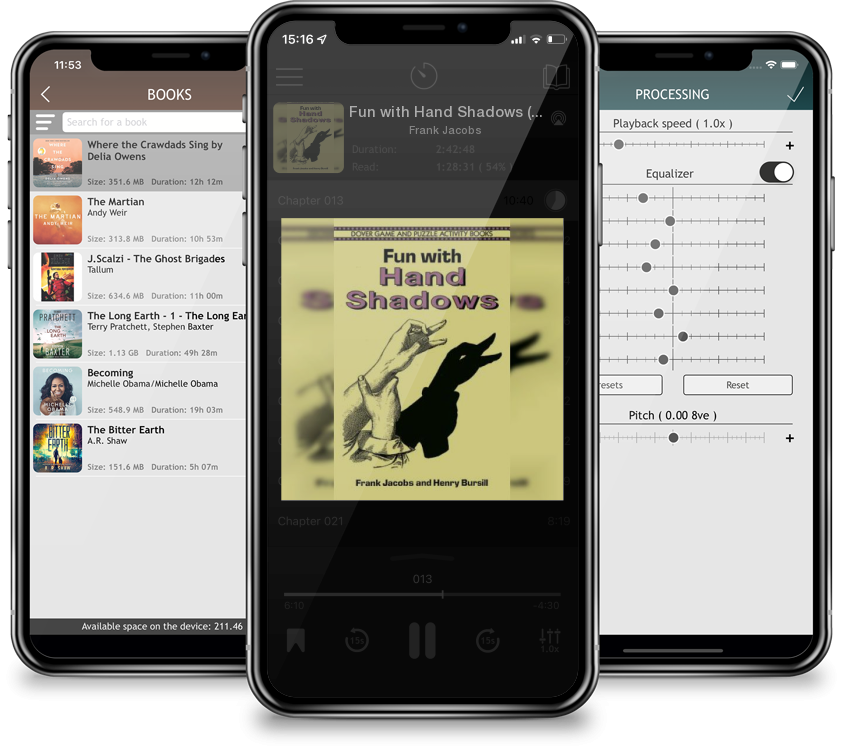 Audiobook Fun with Hand Shadows (Dover Children\'s Activity Books) by Frank Jacobs