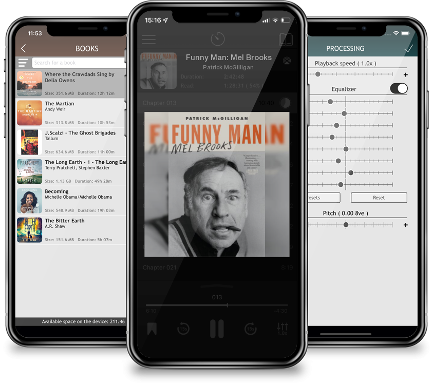 Audiobook Funny Man: Mel Brooks by Patrick McGilligan