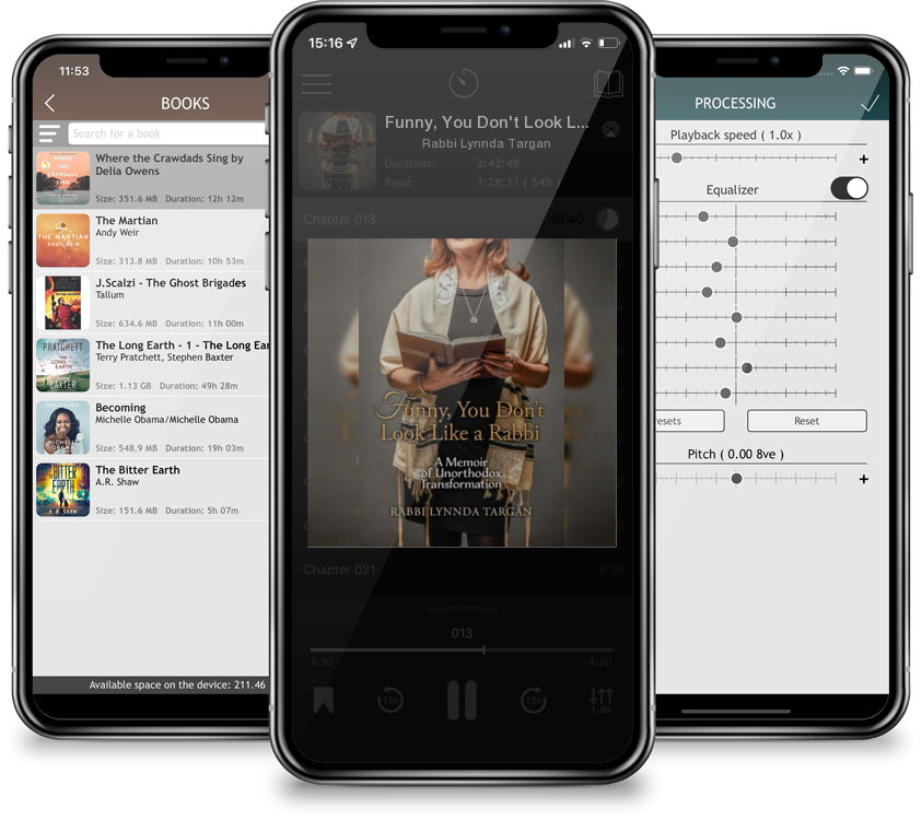 Audiobook Funny, You Don\'t Look Like a Rabbi: A Memoir of Unorthodox Transformation by Rabbi Lynnda Targan