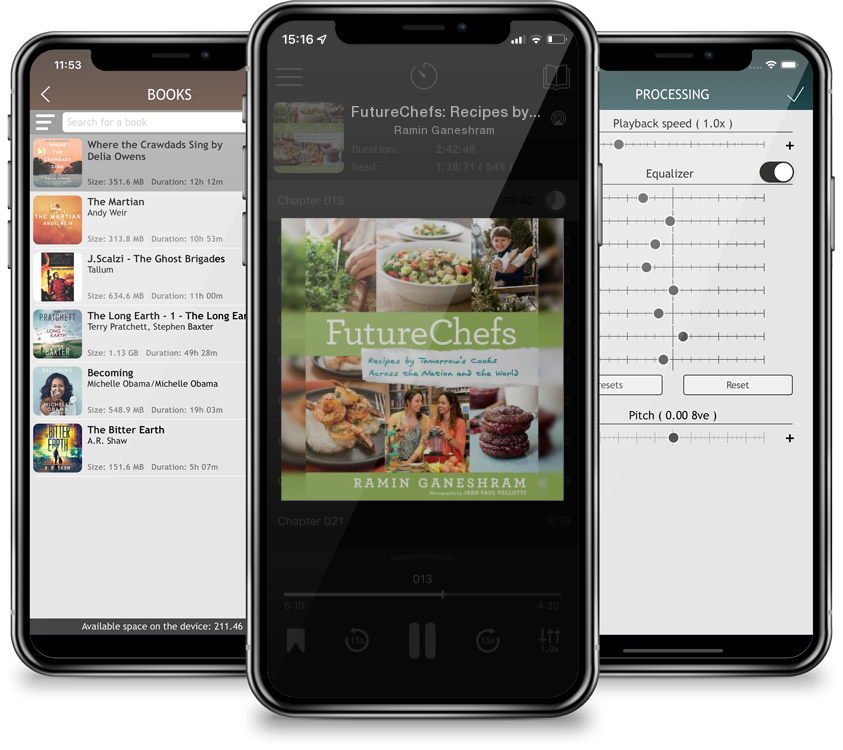 Audiobook FutureChefs: Recipes by Tomorrow#s Cooks Across the Nation and the World by Ramin Ganeshram