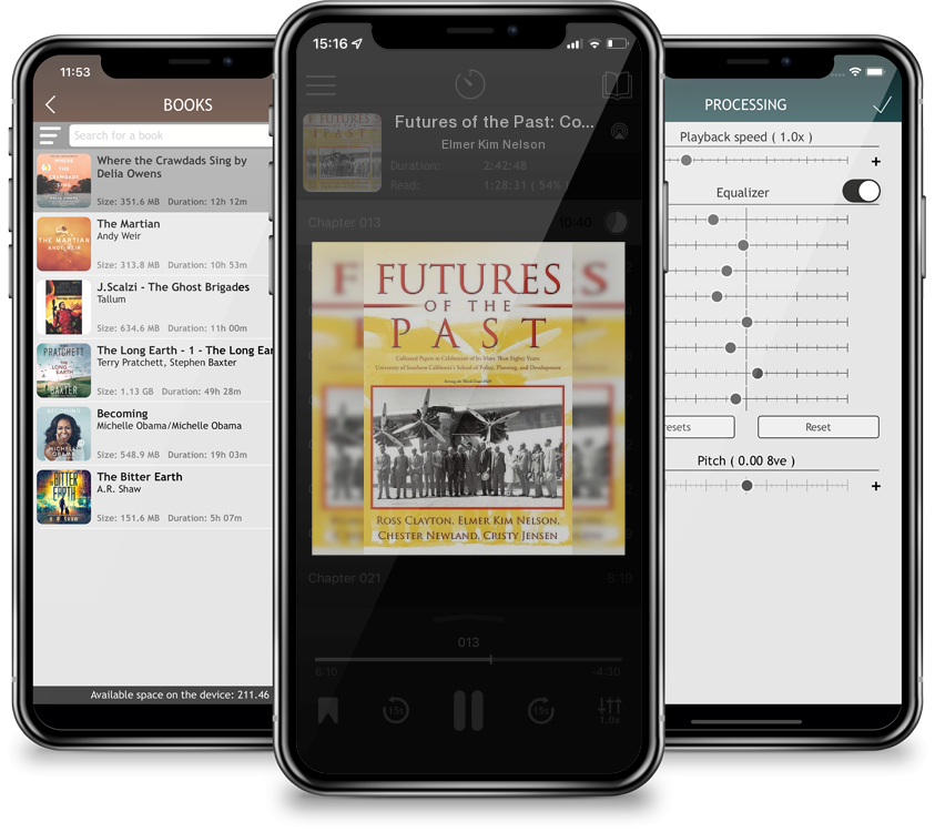 Audiobook Futures of the Past: Collected Papers in Celebration of Its More Than Eighty Years: University of Southern California\'s School of Policy, P by Elmer Kim Nelson