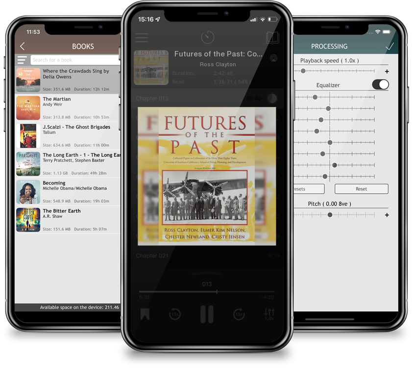 Audiobook Futures of the Past: Collected Papers in Celebration of Its More Than Eighty Years: University of Southern California\'s School of Policy, P by Ross Clayton