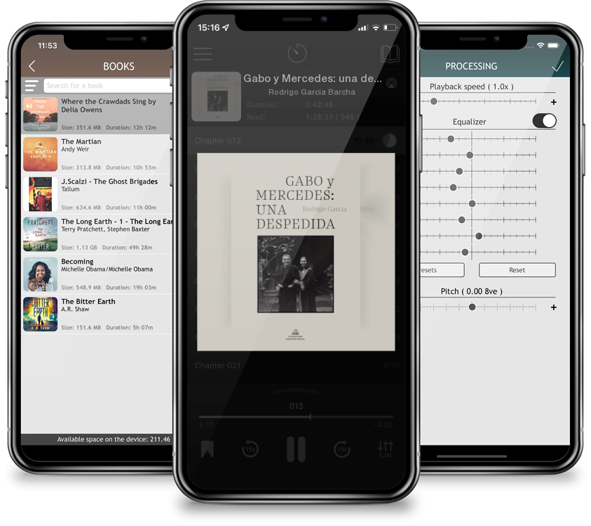 Audiobook Gabo y Mercedes: una despedida / A Farewell to Gabo and Mercedes by Rodrigo Garcia Barcha