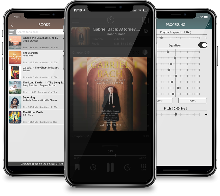 Audiobook Gabriel Bach: Attorney, Judge and Gentleman by Gabriel Bach