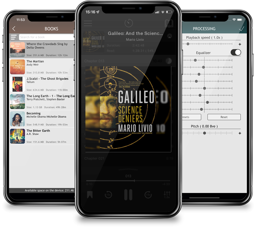 Audiobook Galileo: And the Science Deniers by Mario Livio
