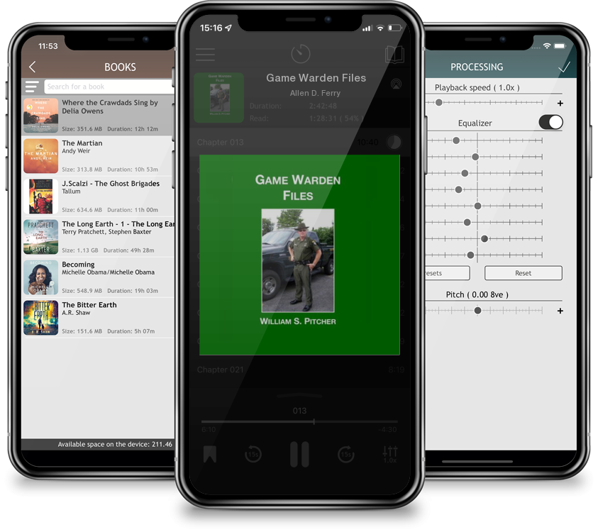 Audiobook Game Warden Files by Allen D. Ferry