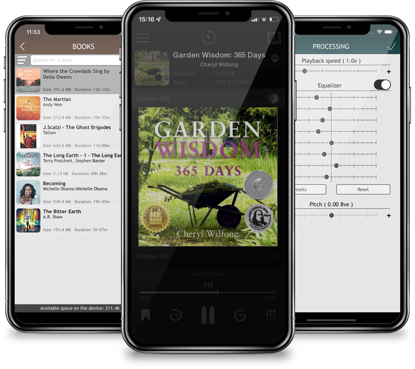 Audiobook Garden Wisdom: 365 Days by Cheryl Wilfong
