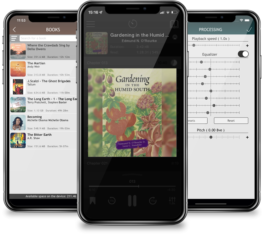 Audiobook Gardening in the Humid South by Edmund N. O'Rourke