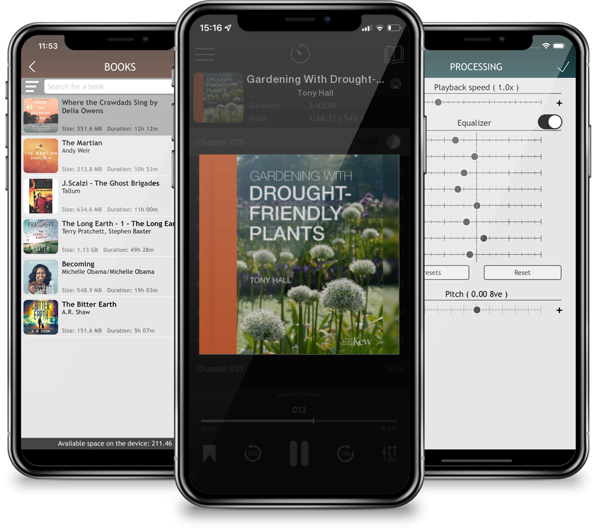 Audiobook Gardening With Drought-Friendly Plants by Tony Hall