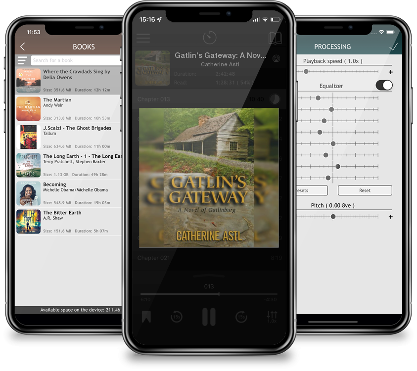 Listen Gatlin's Gateway: A Novel of Gatlinburg by Catherine Astl in MP3 Audiobook Player for free