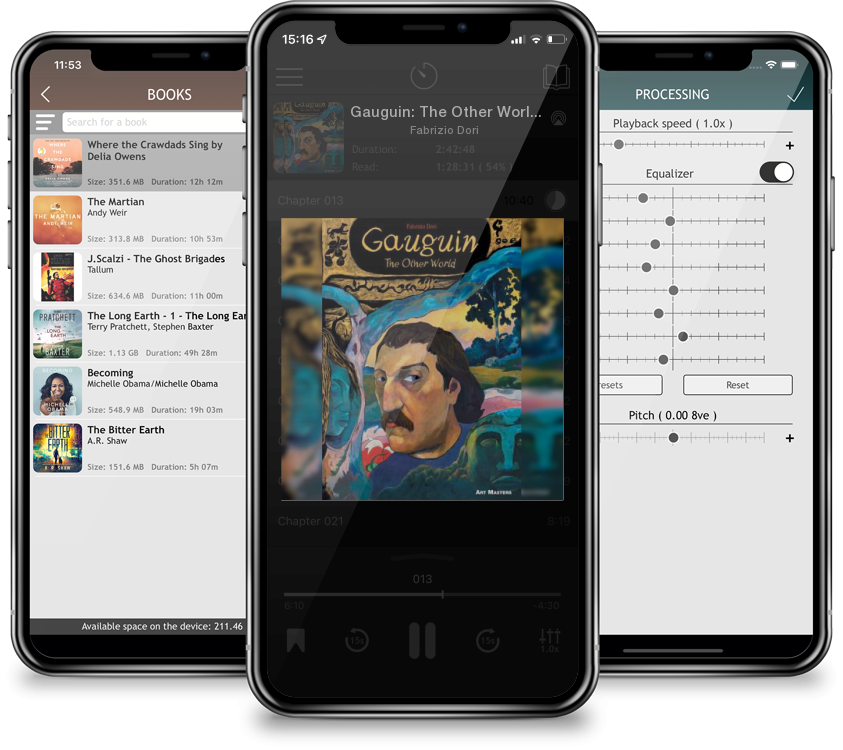 Listen Gauguin: The Other World: Art Masters Series by Fabrizio Dori in MP3 Audiobook Player for free