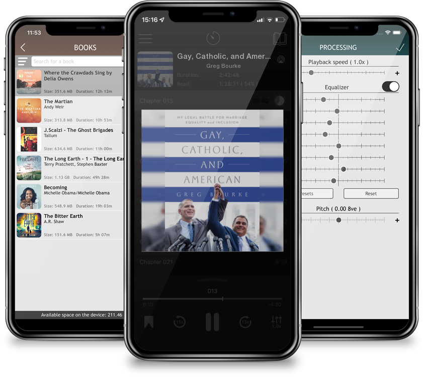 Audiobook Gay, Catholic, and American: My Legal Battle for Marriage Equality and Inclusion by Greg Bourke