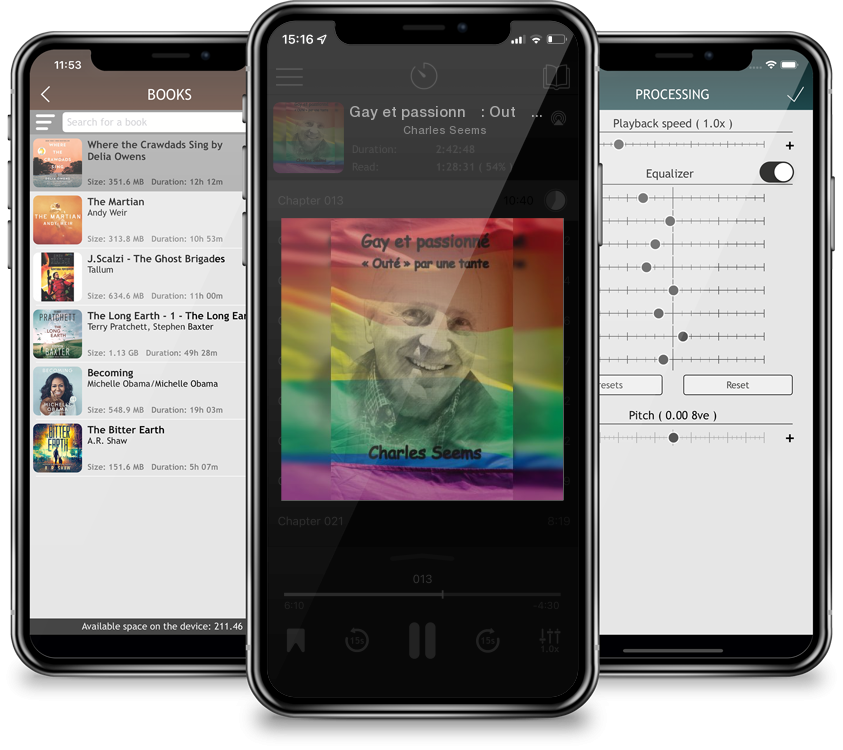 Audiobook Gay et passionné: Outé par une tante by Charles Seems