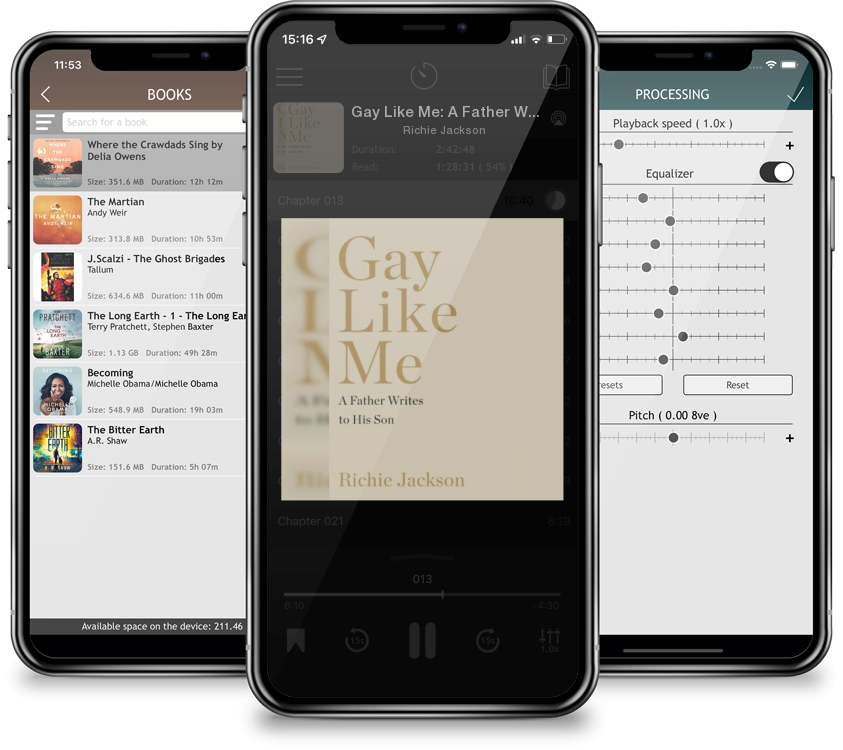 Audiobook Gay Like Me: A Father Writes to His Son by Richie Jackson
