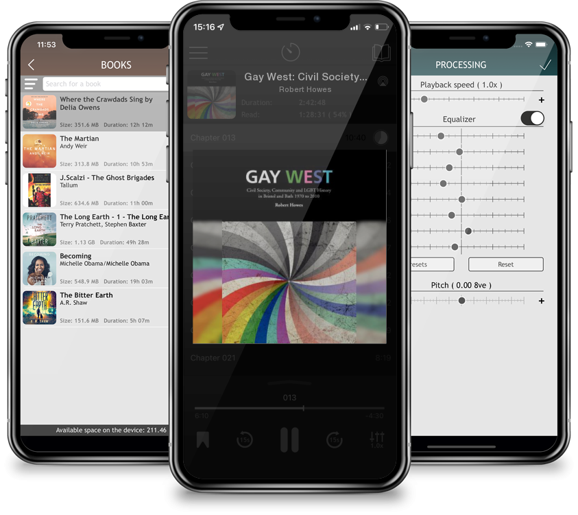 Audiobook Gay West: Civil Society, Community and Lgbt History in Bristol and Bath, 1970 to 2010 by Robert Howes