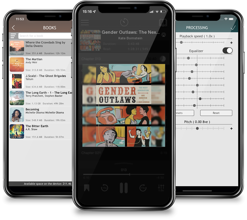Audiobook Gender Outlaws: The Next Generation by Kate Bornstein