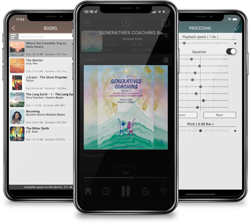 Audiobook GENERATIVES COACHING Band 1 by Robert Dilts