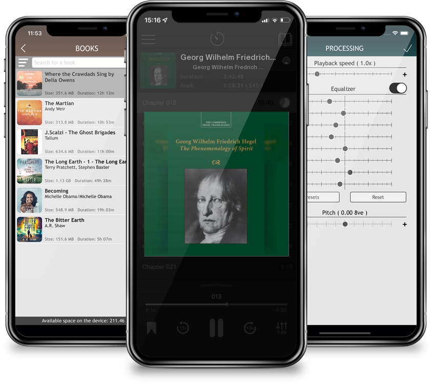 Audiobook Georg Wilhelm Friedrich Hegel: The Phenomenology of Spirit (Cambridge Hegel Translations) by Georg Wilhelm Fredrich Hegel