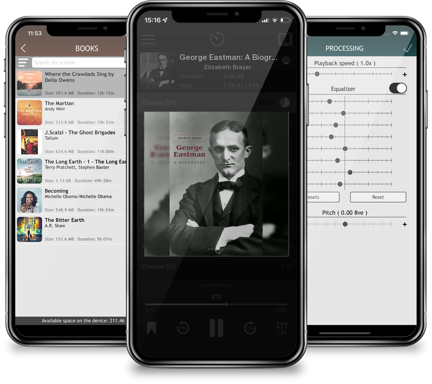 Audiobook George Eastman: A Biography by Elizabeth Brayer