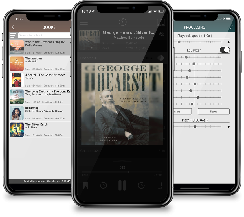 Audiobook George Hearst: Silver King of the Gilded Age by Matthew Bernstein