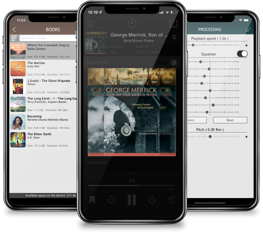 Audiobook George Merrick, Son of the South Wind: Visionary Creator of Coral Gables by Arva Moore Parks