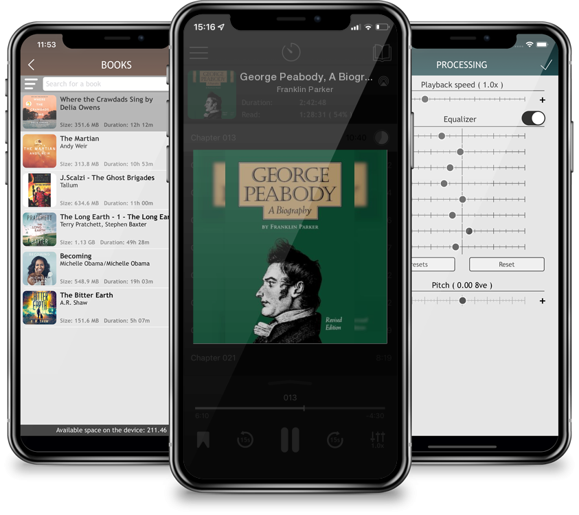 Audiobook George Peabody, A Biography by Franklin Parker