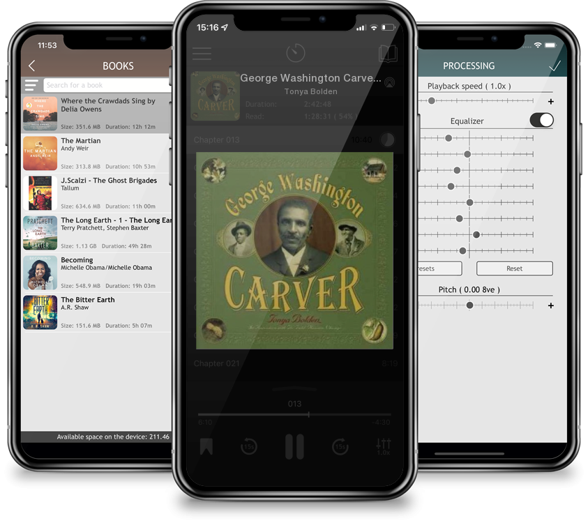 Audiobook George Washington Carver by Tonya Bolden