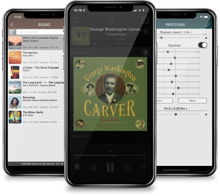Listen George Washington Carver by Tonya Bolden in MP3 Audiobook Player for free