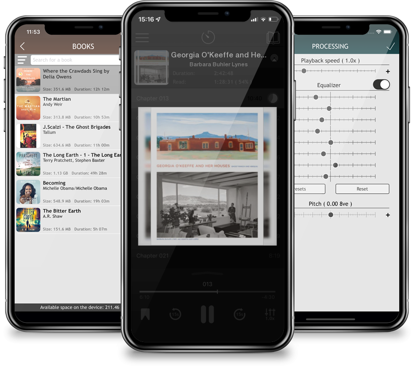 Audiobook Georgia O\'Keeffe and Her Houses: Ghost Ranch and Abiquiu by Barbara Buhler Lynes