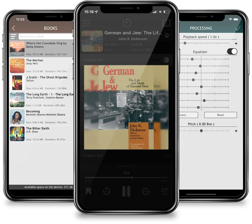 Audiobook German and Jew: The Life and Death of Sigmund Stein by John K. Dickinson