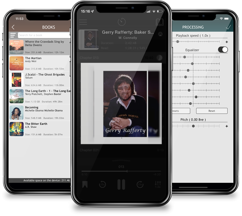 Audiobook Gerry Rafferty: Baker Street by W. Connolly