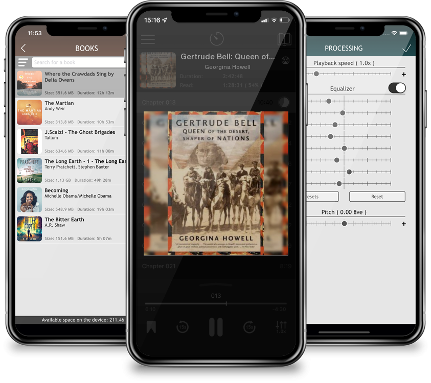 Audiobook Gertrude Bell: Queen of the Desert, Shaper of Nations by Georgina Howell